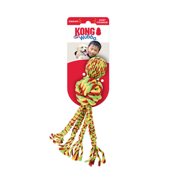 Kong Wubba Weaves Corda para cães, , large image number null